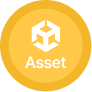 유니티 에셋 비용 지원 아이콘